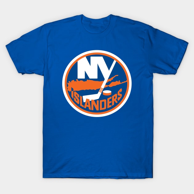 New York Islanders T-Shirt by Lesleyred